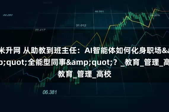 米升网 从助教到班主任：AI智能体如何化身职场"全能型同事"？_教育_管理_高校